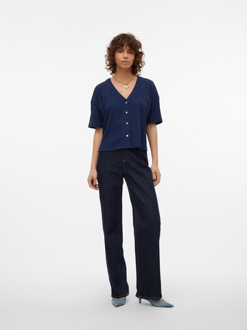 Chemisier 'VMJESMILO' VERO MODA en bleu