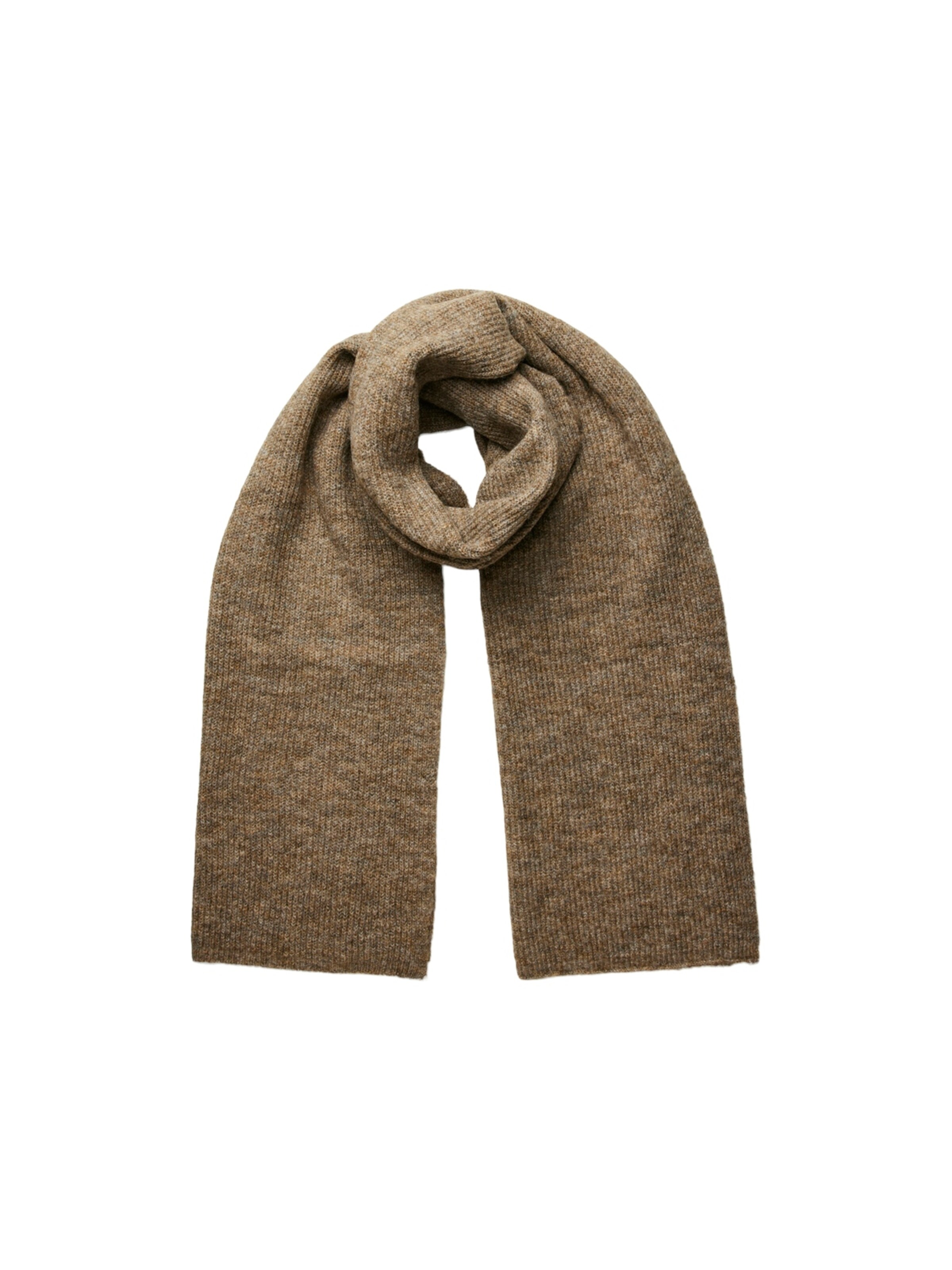 Fular 'PCELLEN' de la PIECES pe maro: față