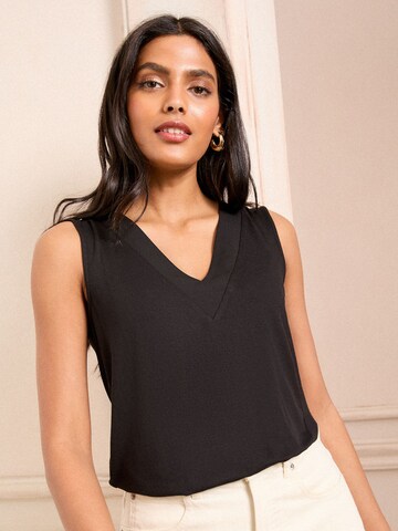 love & roses Top in Zwart