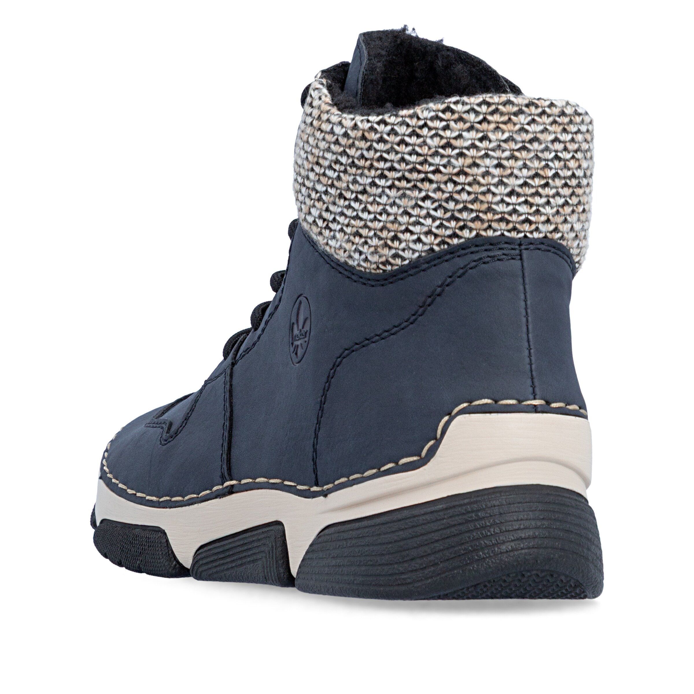 Bottines à lacets Rieker en bleu