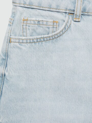 MANGO Regular Jeans 'MOM80' in Blue