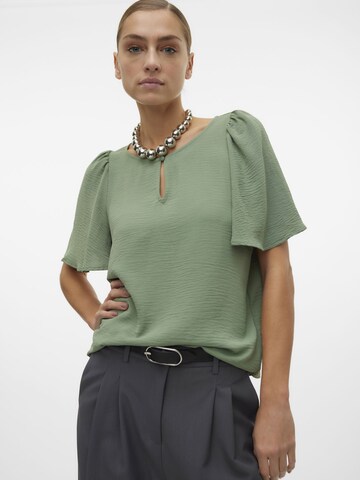 VERO MODA Blouse 'ALVA ' in Green: front