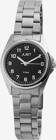 JUST Analog Watch 'Odilla, 5 ATM' in Grey: front