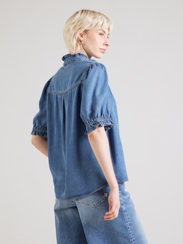 Chemisier 'LOUISE' Suncoo en bleu