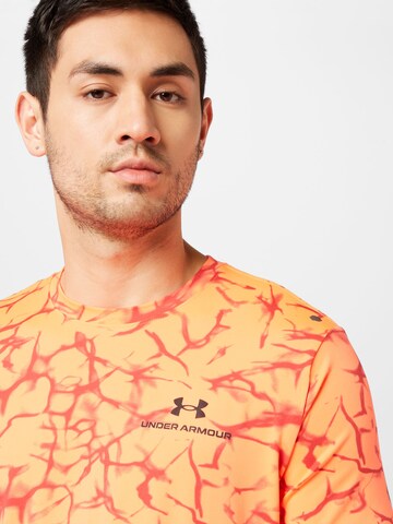 UNDER ARMOUR Functioneel shirt 'Rush Energy' in Oranje