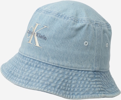 Calvin Klein Jeans Šešir u bež / sivkasto plava / svijetloplava, Pregled proizvoda