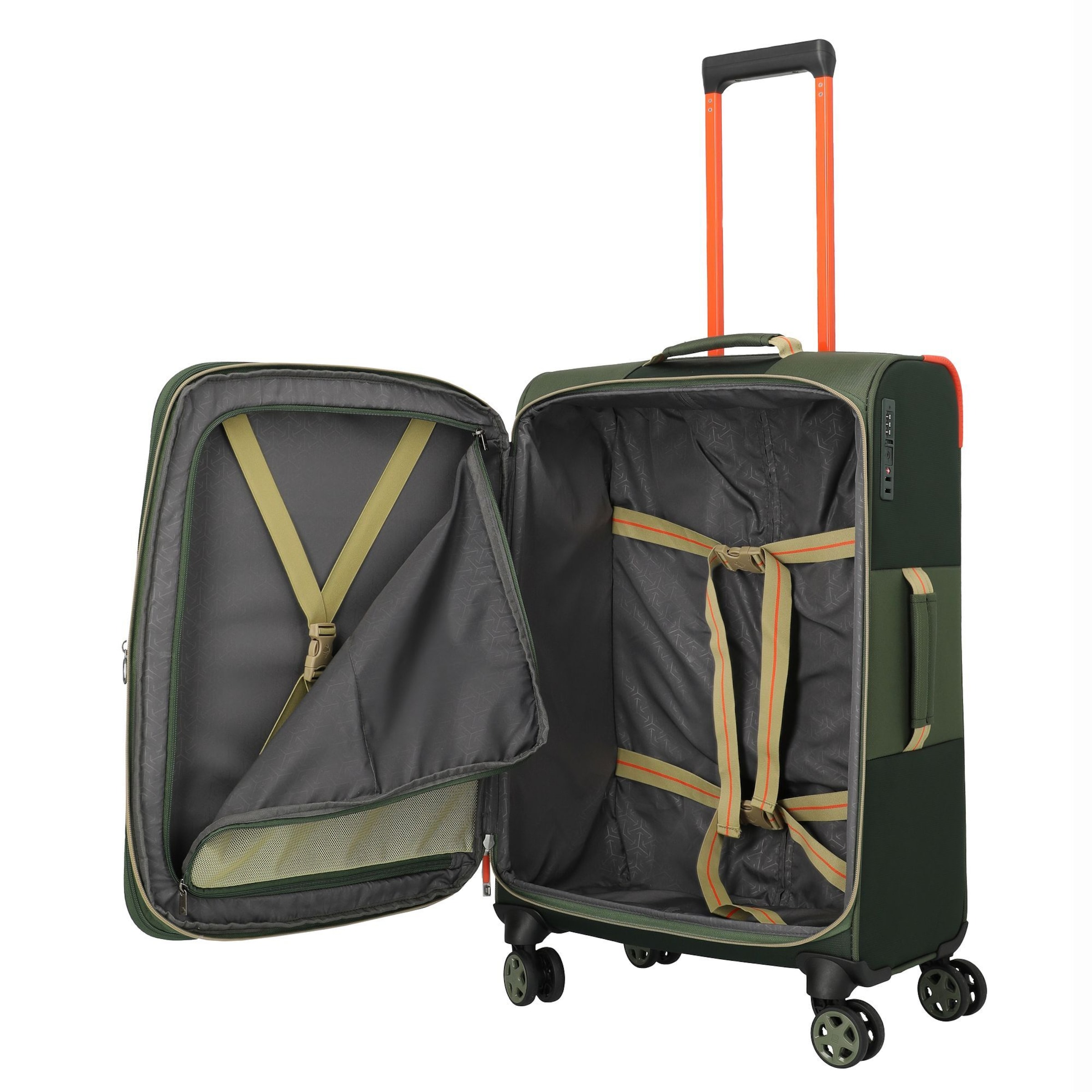 TRAVELITE Suitcase set 'Color Craze' in Green