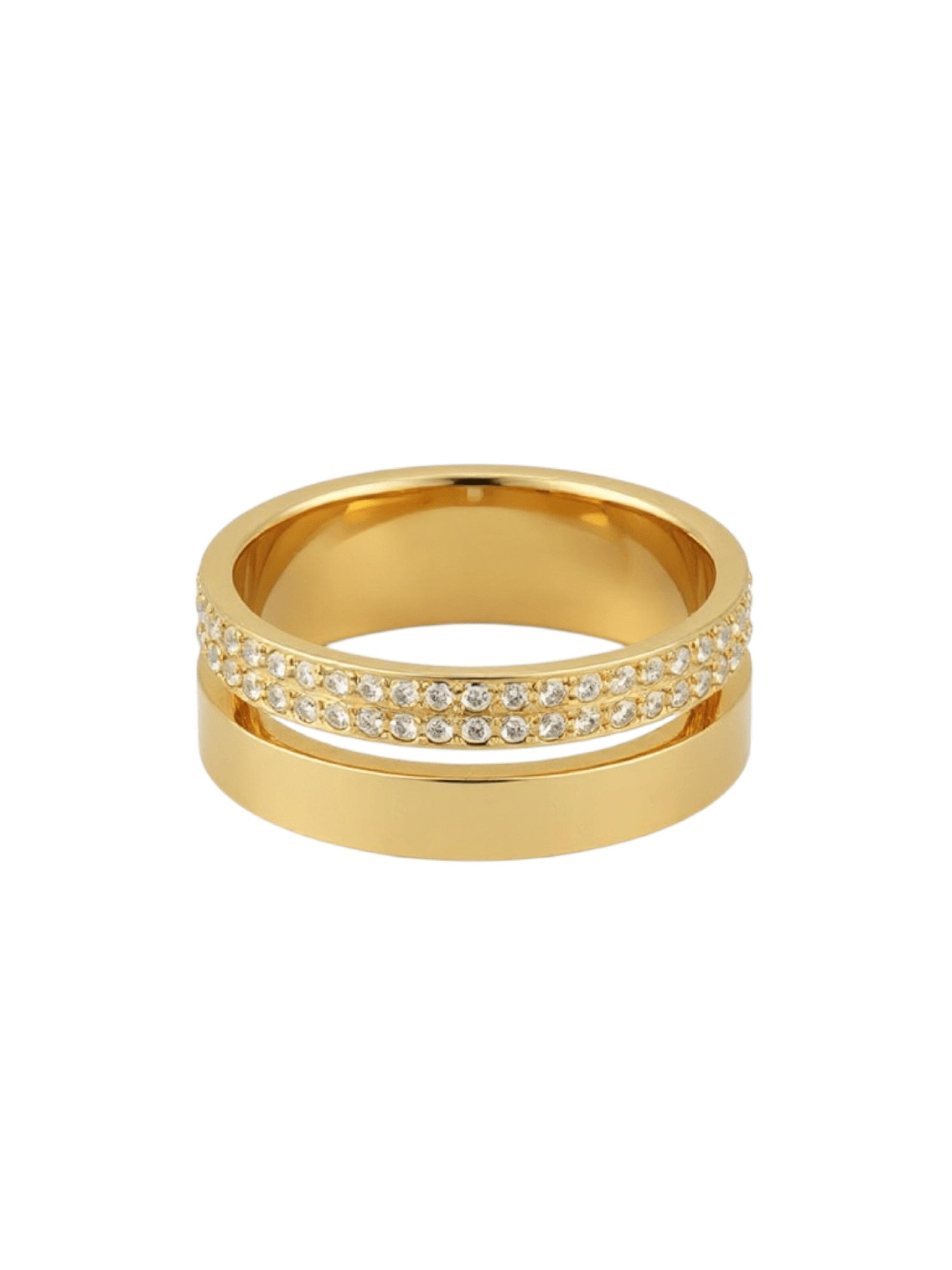 La Moda Me Ring 'Vera' in Gold: front