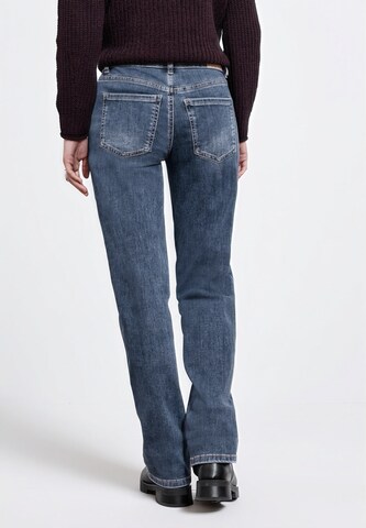 Street One Studio Regular Jeans 'Destroyed Look' in Blau