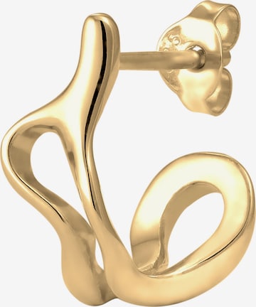 Boucles d'oreilles KUZZOI en or : devant