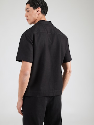 Abercrombie & Fitch Классический крой Рубашка 'MAR4' в Черный