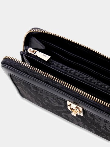GUESS Wallet 'Audrey' in Black
