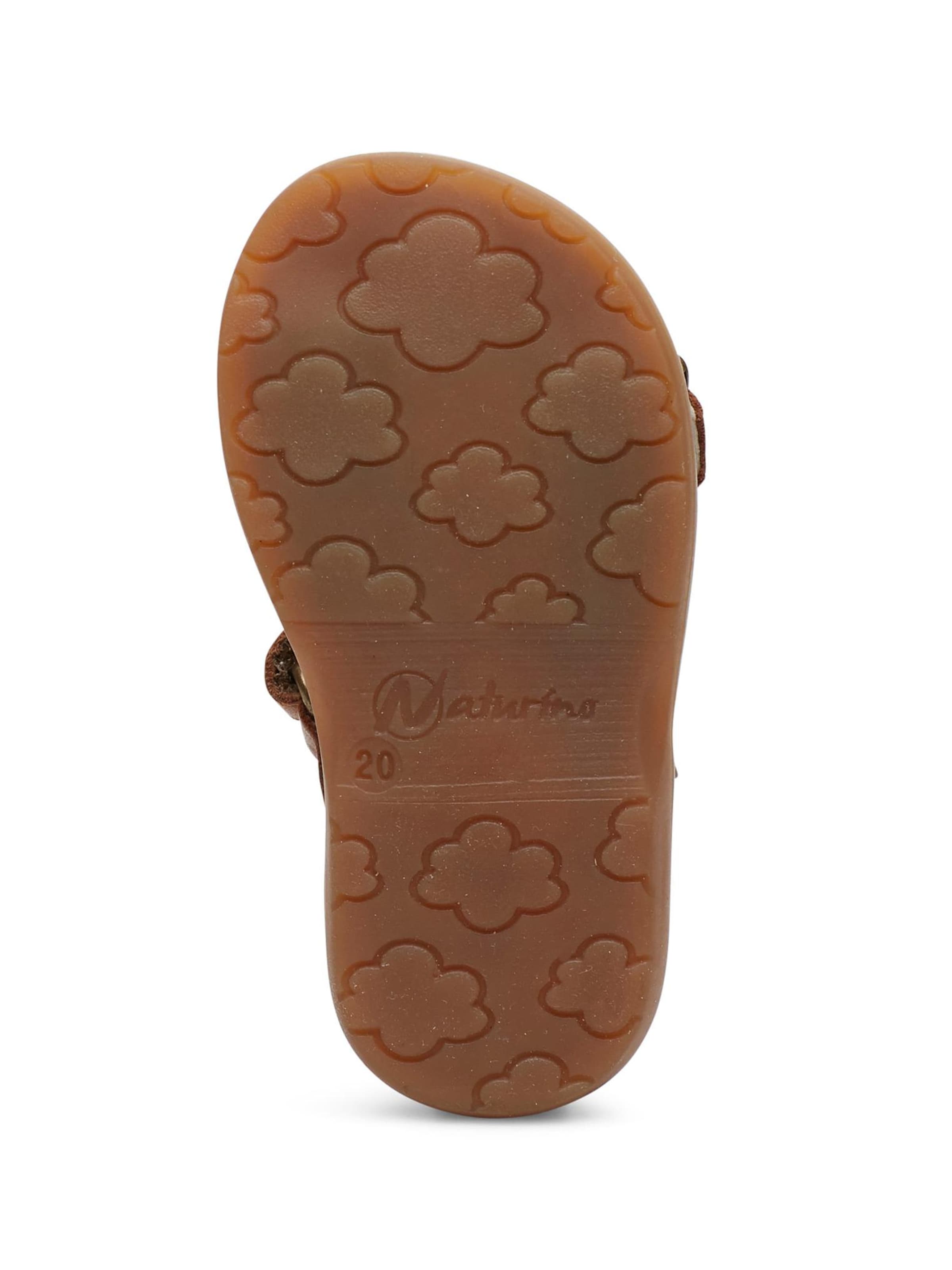 NATURINO Offene Schuhe 'QUARZO'‌‌ in Braun