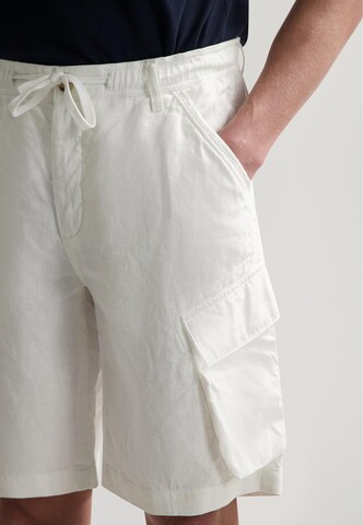 Regular Pantalon cargo 'Logan' Dstrezzed en blanc