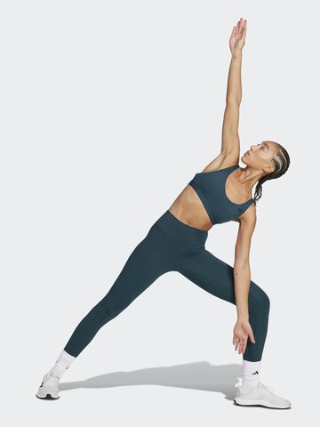 ADIDAS PERFORMANCE Bustier Sport-BH 'ALL ME ESS' in Grün: Vorderseite