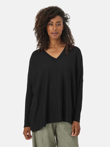Pull-over 'Fronia' Masai en noir : devant