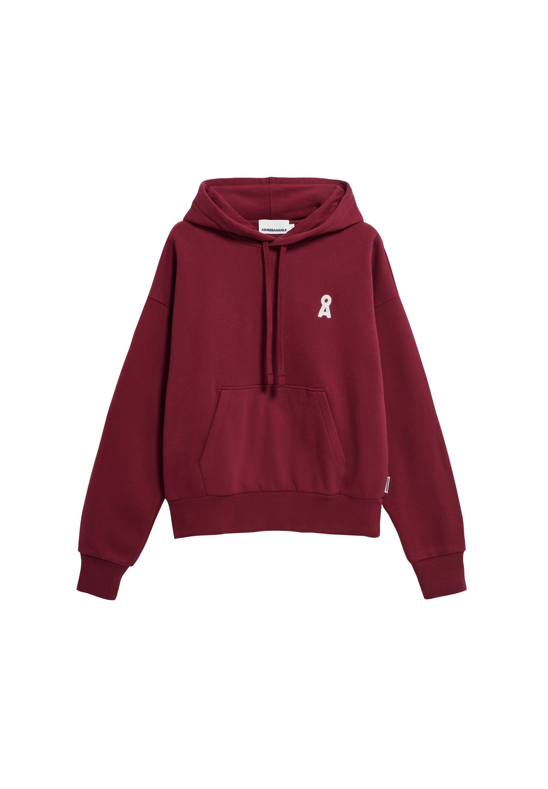 ARMEDANGELS Sweatshirt in Red: front