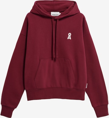 ARMEDANGELS Sweatshirt in Red: front