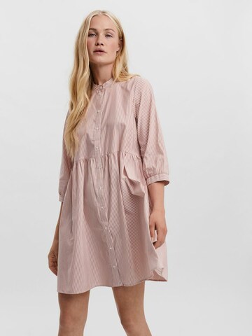 Robe-chemise VERO MODA en marron