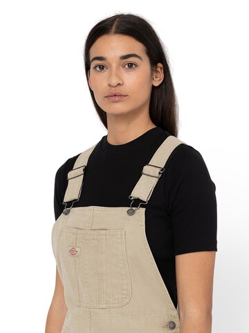 DICKIES Regular Dungarees 'DUCK' in Beige