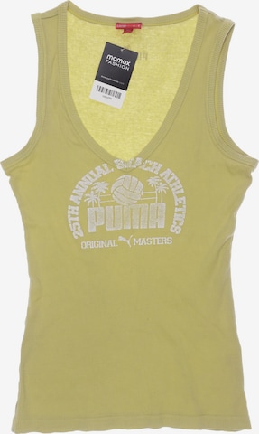 PUMA Top S in Grün: Vorderseite