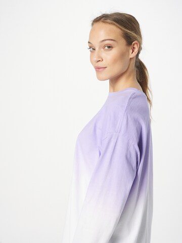 Hey Honey Sportshirt 'Tie Dye' in Lila