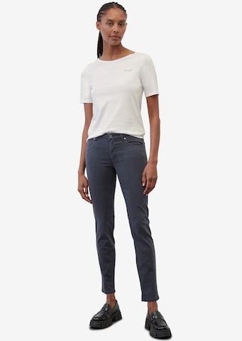 Marc O'Polo Skinny Jeans 'Lulea' in Blau