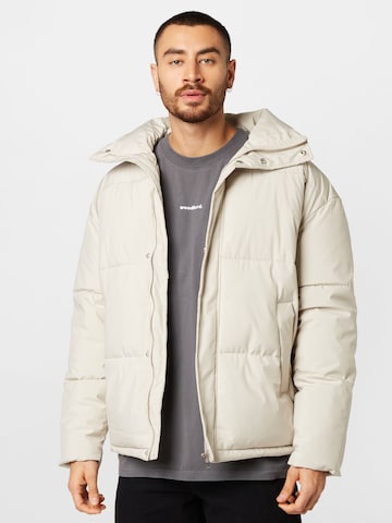 BURTON MENSWEAR LONDON Winter jacket in Grey: front