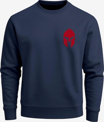 Neverless Sweatshirt 'Sparta 1' in Blue: front