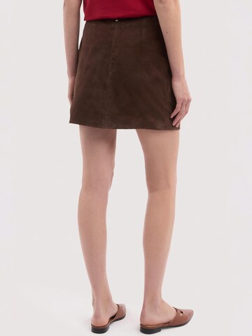 Jupe Trussardi en marron