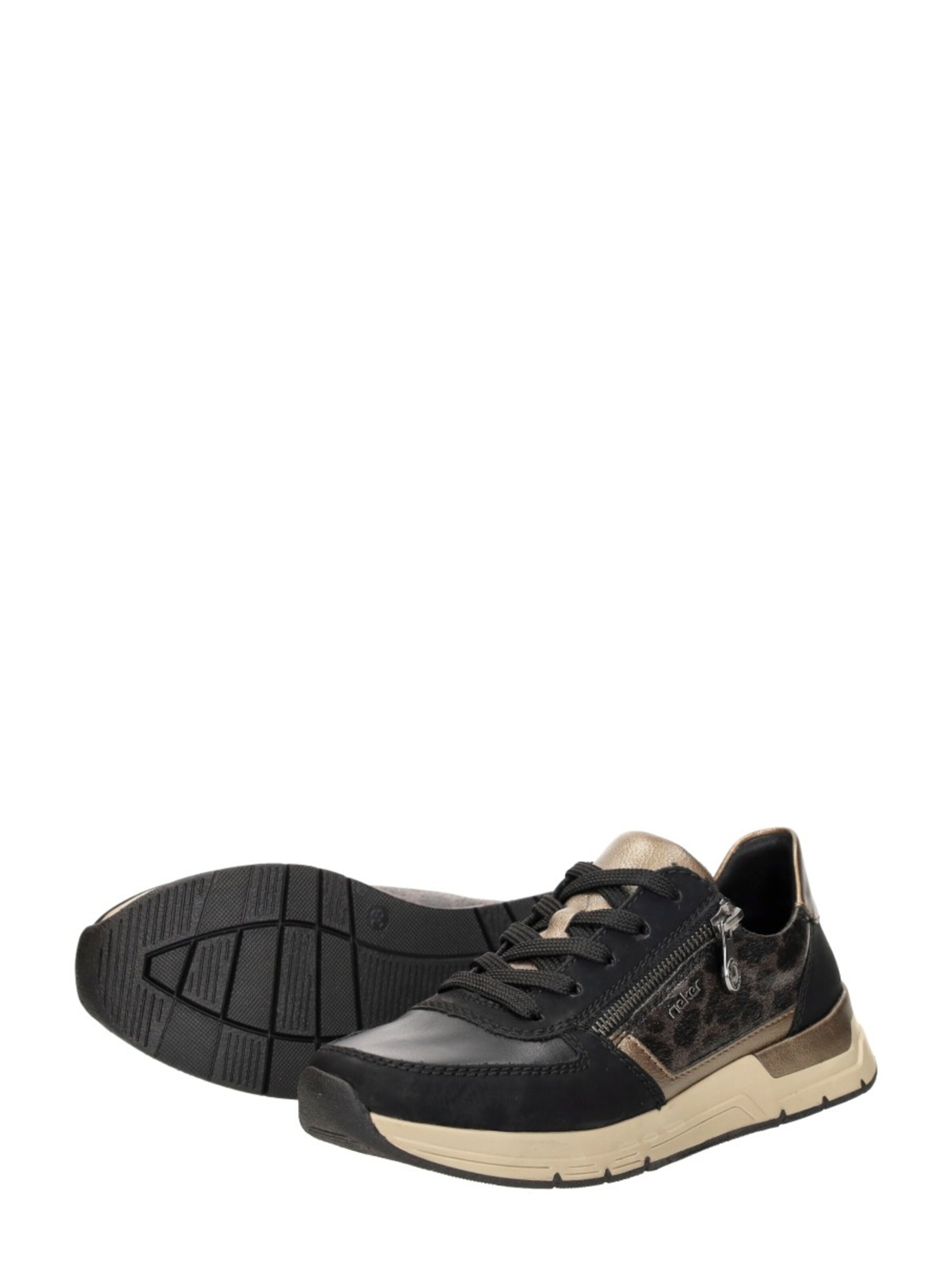 Rieker Sneakers laag 'Sneakers Laag' in Zwart