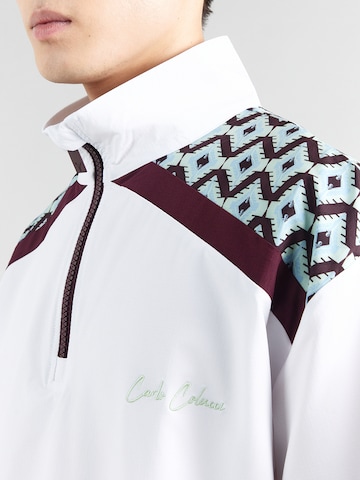 balta Carlo Colucci Marškinėliai