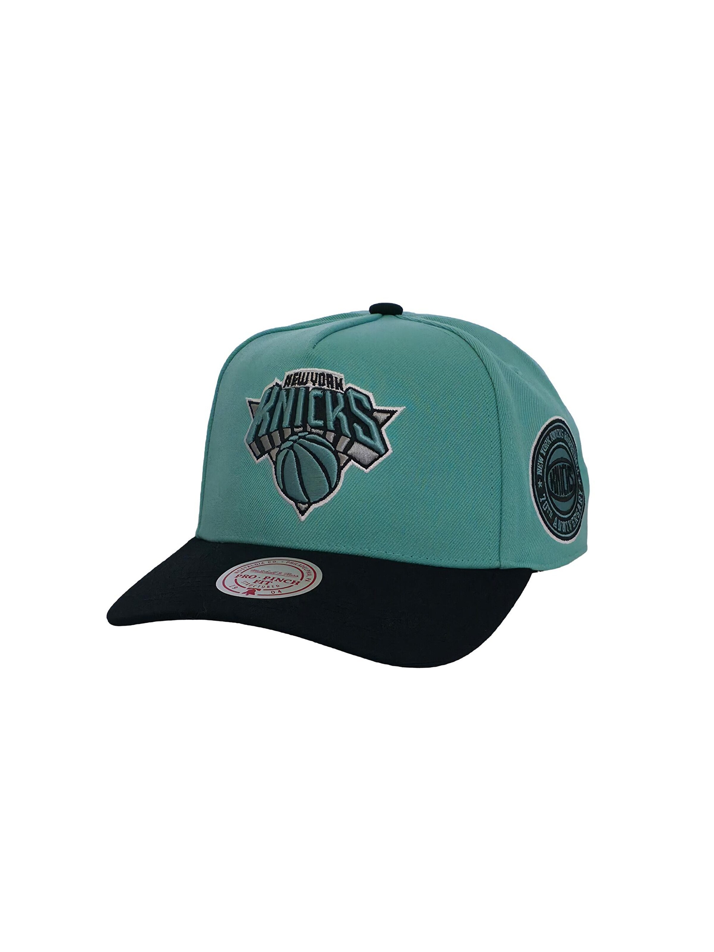 Mitchell & Ness Cap 'New York Knicks In The City Pro' in Green: front
