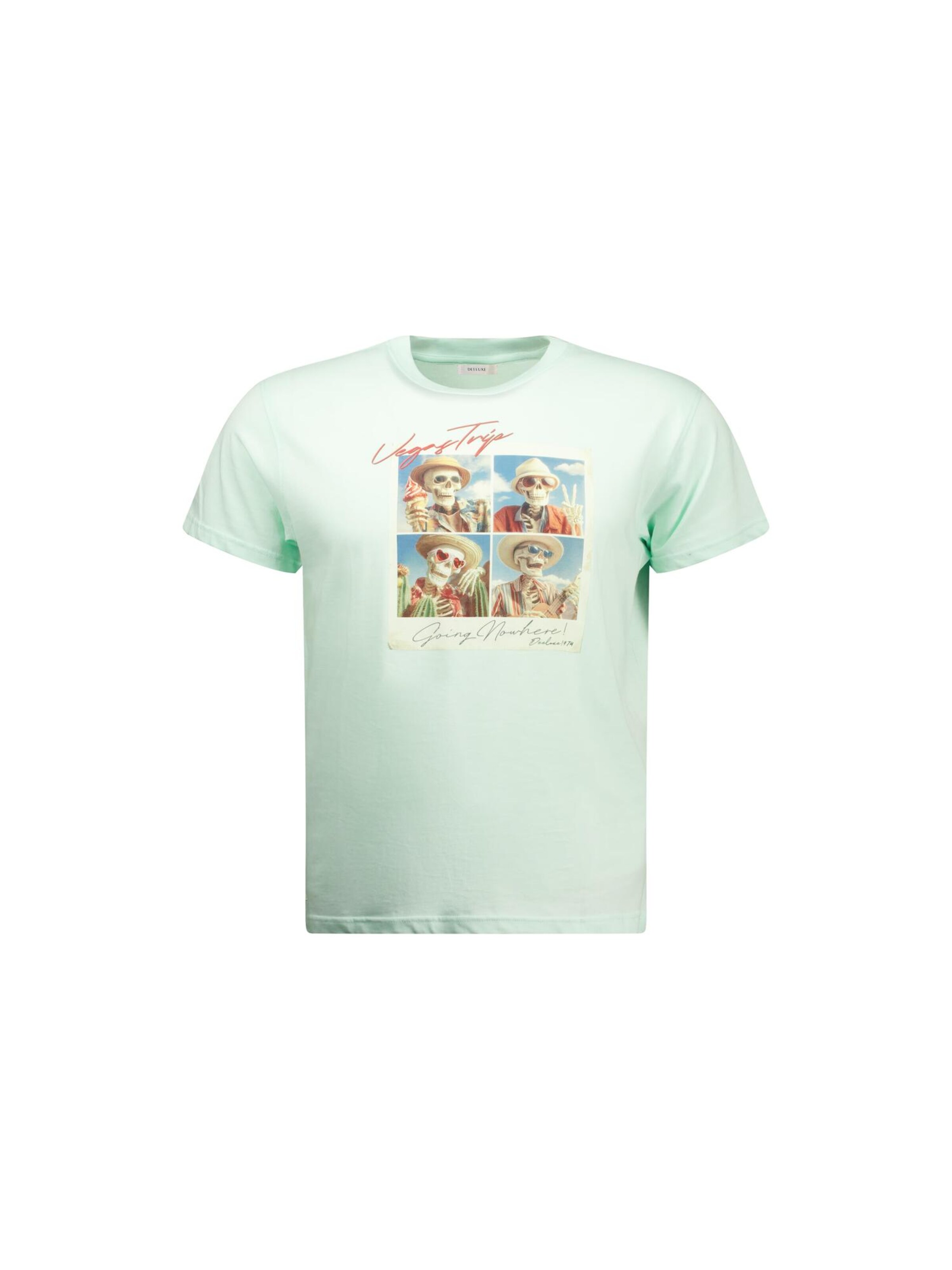 T-Shirt 'MANITO' Deeluxe en vert : devant