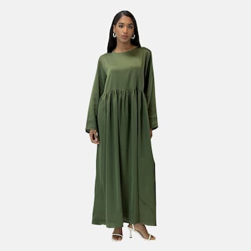 Robe Elara en vert : devant