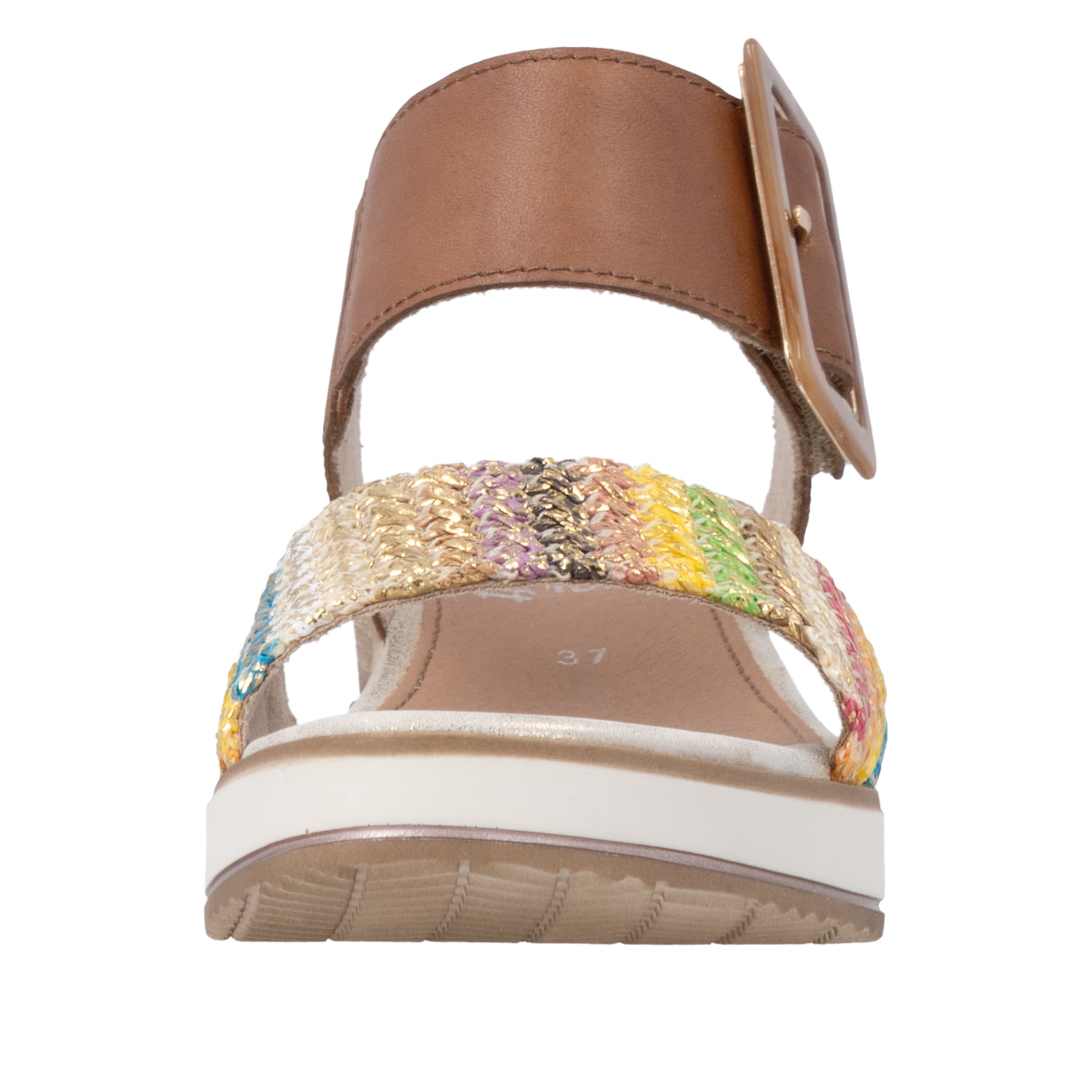 REMONTE Strap Sandals in Brown