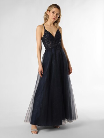 Luxuar Fashion Evening Dress ' ' in Blue: front