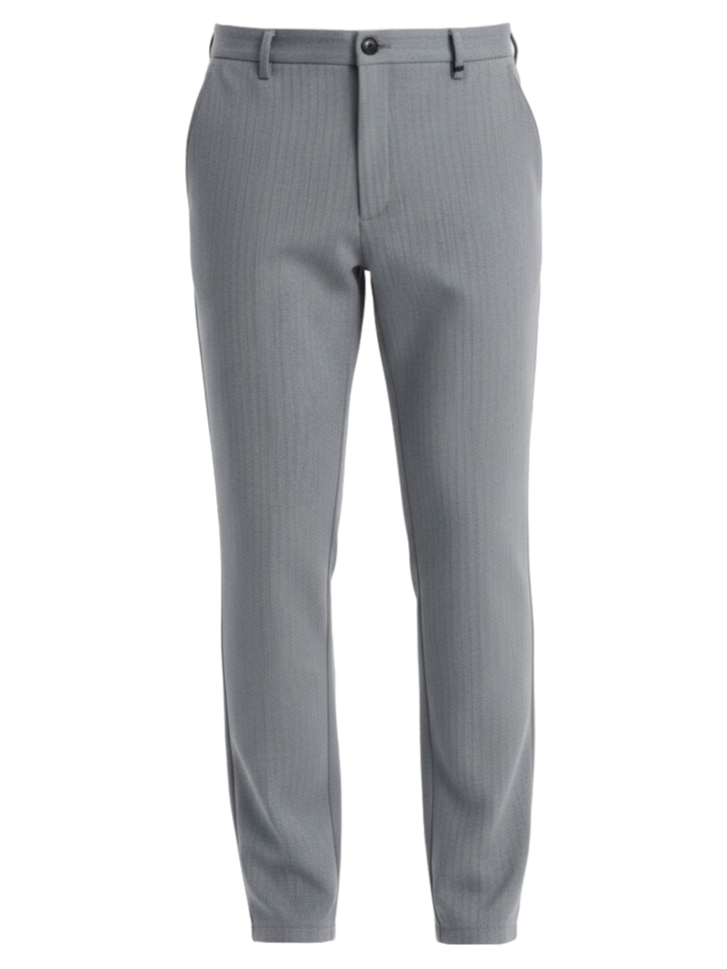 Ombre Regular Chino Pants in Grey: front