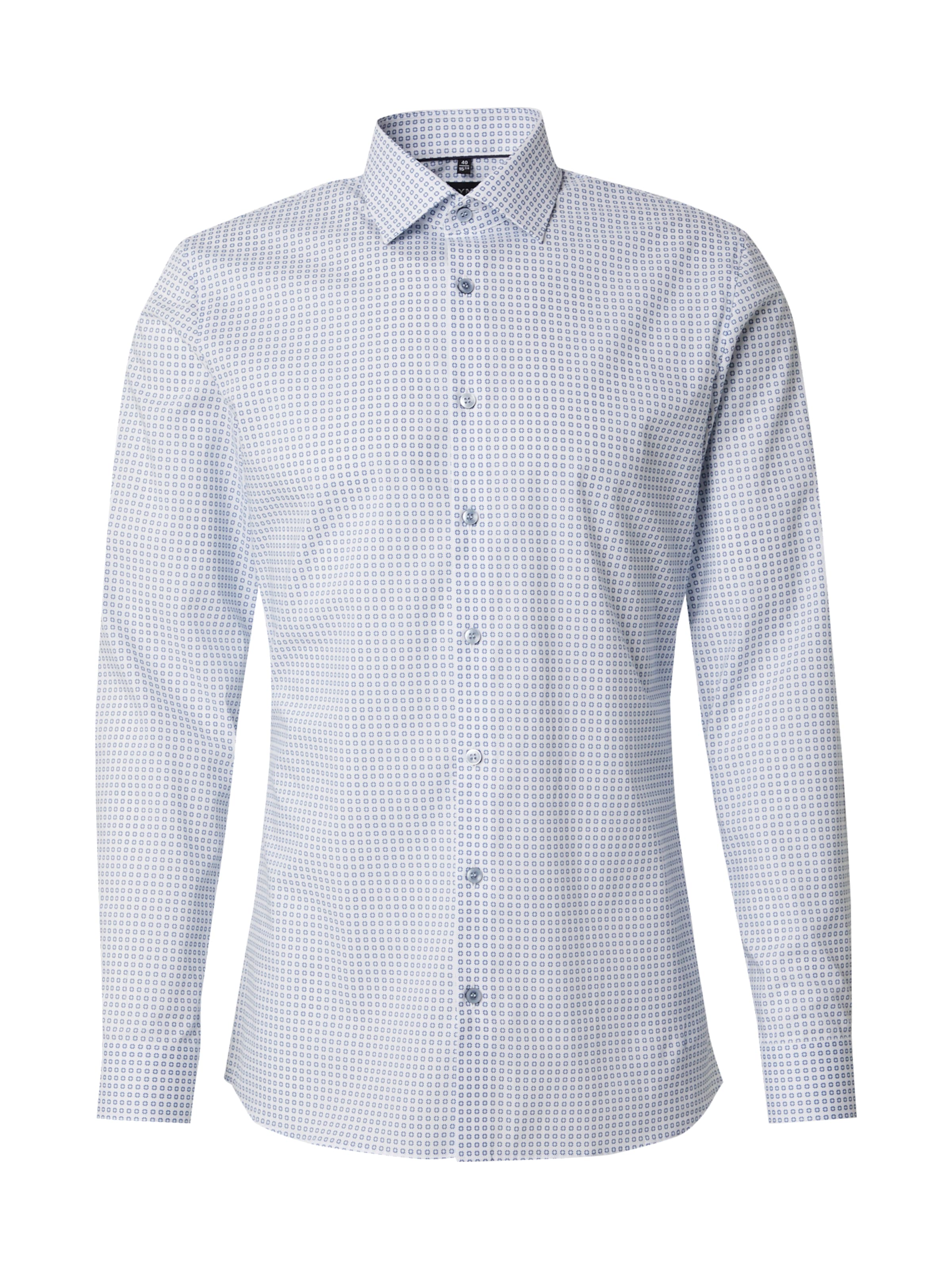 OLYMP Πολύ εφαρμοστό Πουκάμισο για το γραφείο σε λευκό: μπροστά