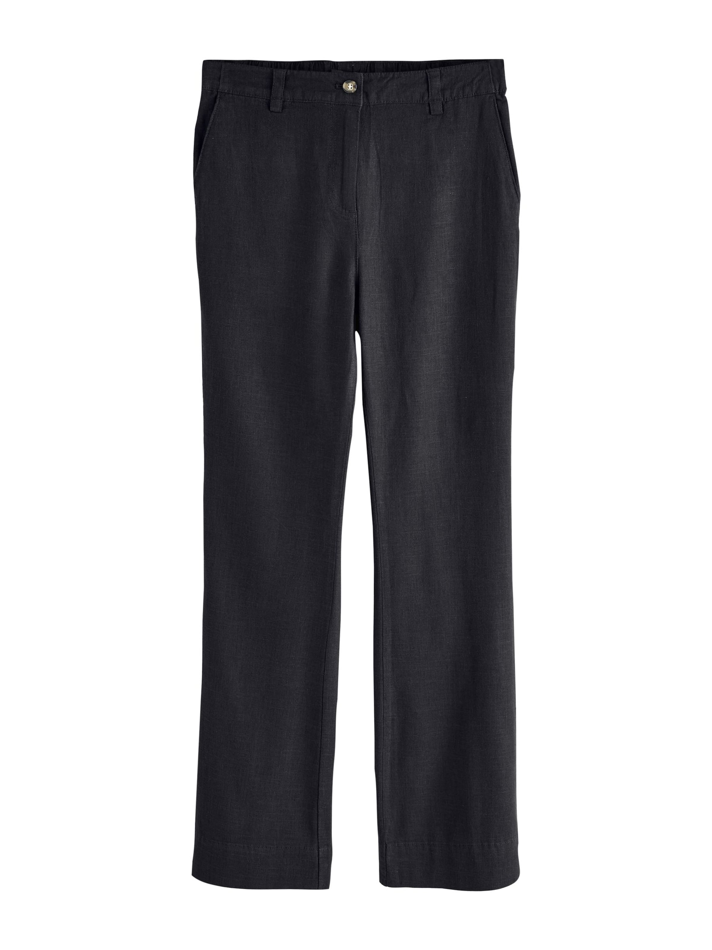 Next Regular Chino in Zwart: voorkant