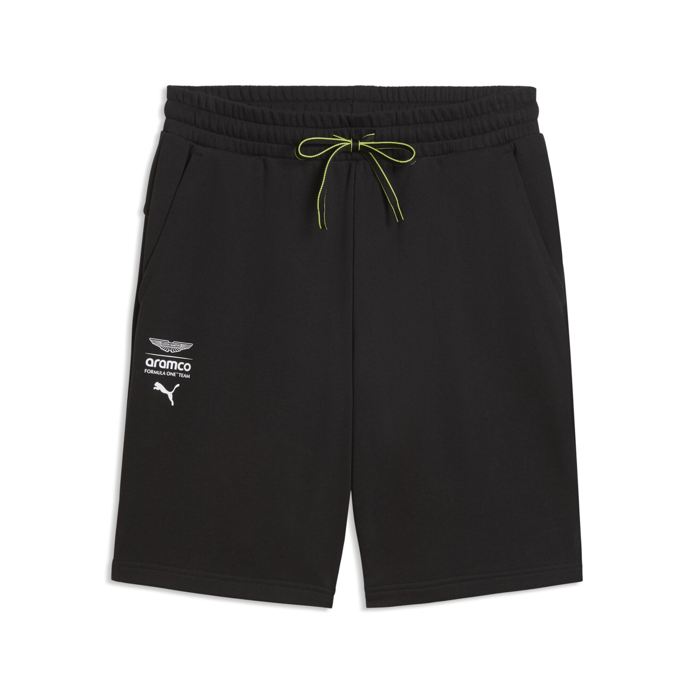 PUMA Broek 'Aramco F1® Team Essentials' in Zwart: voorkant