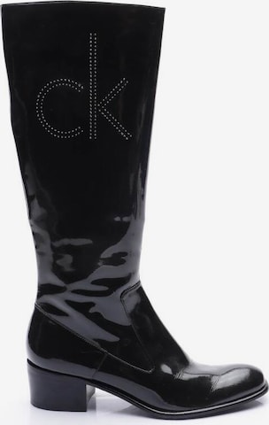Calvin Klein Dress Boots in 39 in Grey: front