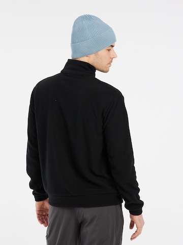 PROTEST Athletic Sweatshirt 'PRTPAXTON' in Black: front