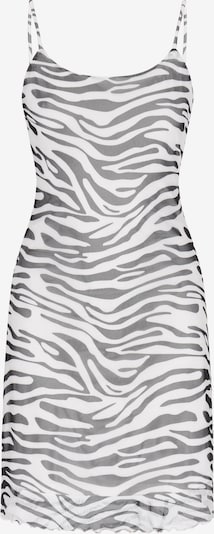 myMo ROCKS Haljina 'Fashion Look' u crna / bijela, Pregled proizvoda