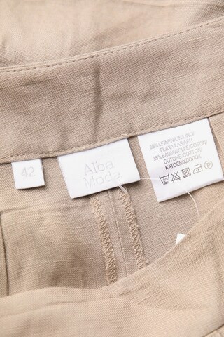 ALBA MODA Skirt in XL in Beige