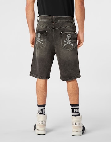 Philipp Plein Regular Jeans 'Skull' in Grijs