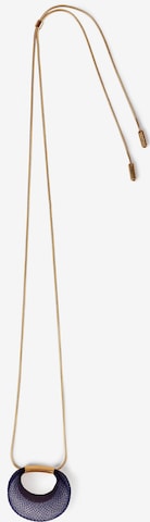 Gretchen Halskette 'Vlum Loop' in Blau: Vorderseite