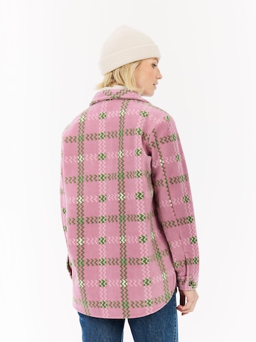 PROTEST Winterjacke 'PRTLuv' in Pink: Vorderseite