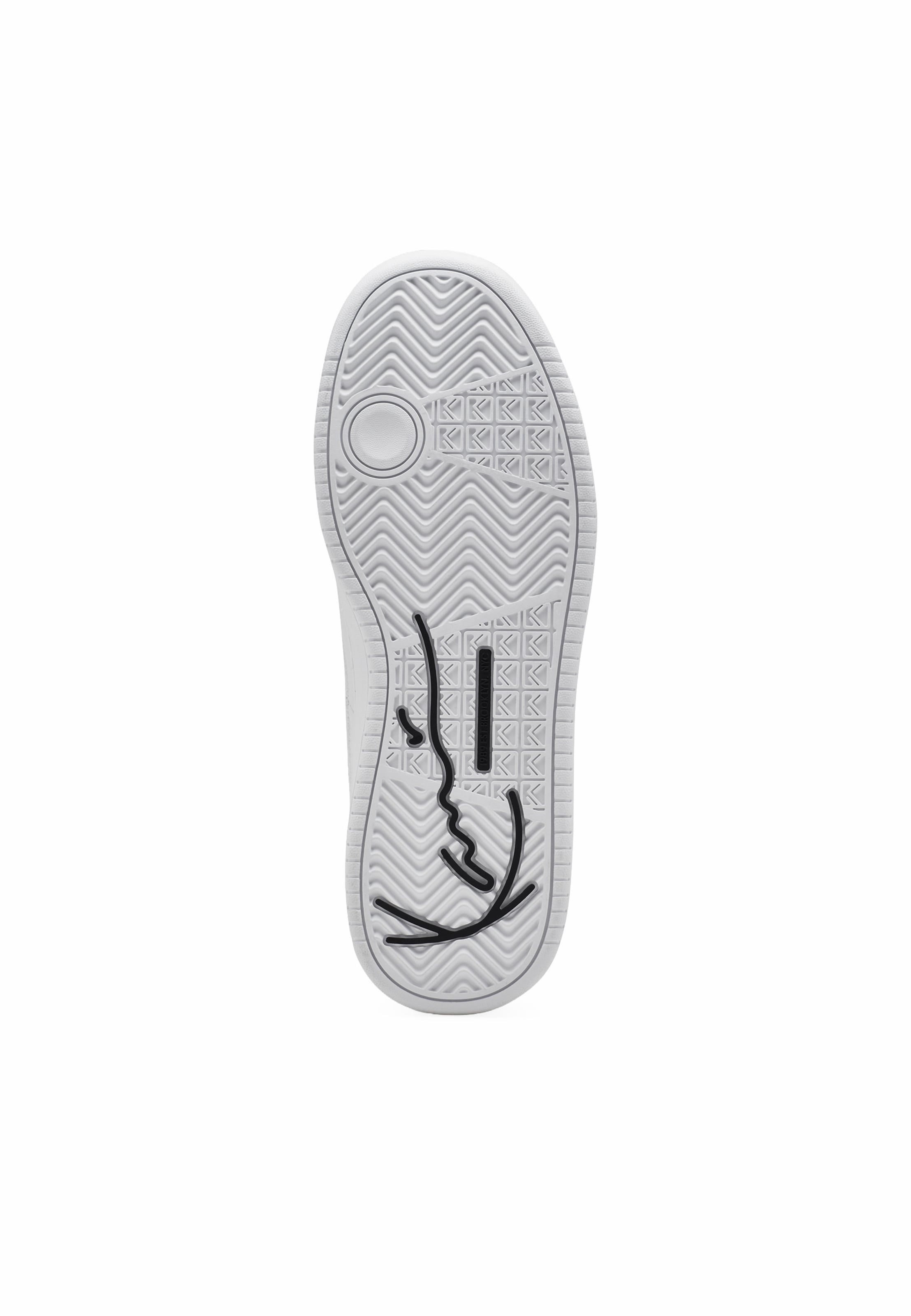Karl Kani Platform trainers '89 Classic' in White