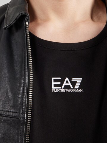 EA7 Emporio Armani Majica | črna barva